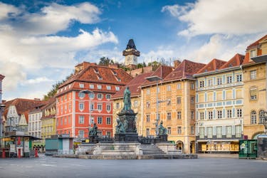 Recorrido privado a pie por los lugares más destacados del casco antiguo de Graz